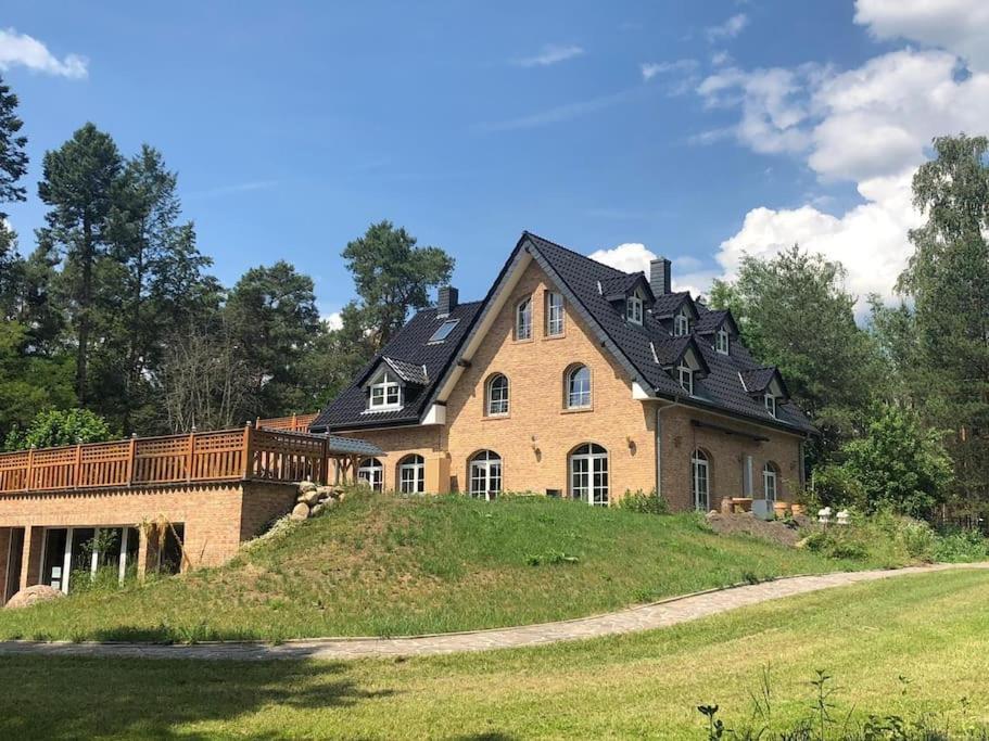 Seeblick Eins Im Waldschloesschen Wendisch Rietz Exteriér fotografie